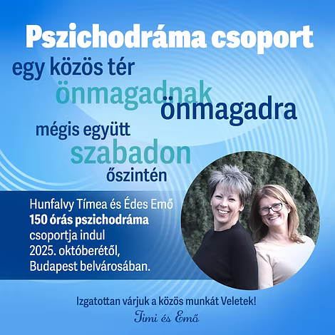 Hunfalvy Tímea pszichodráma csoport Emővel